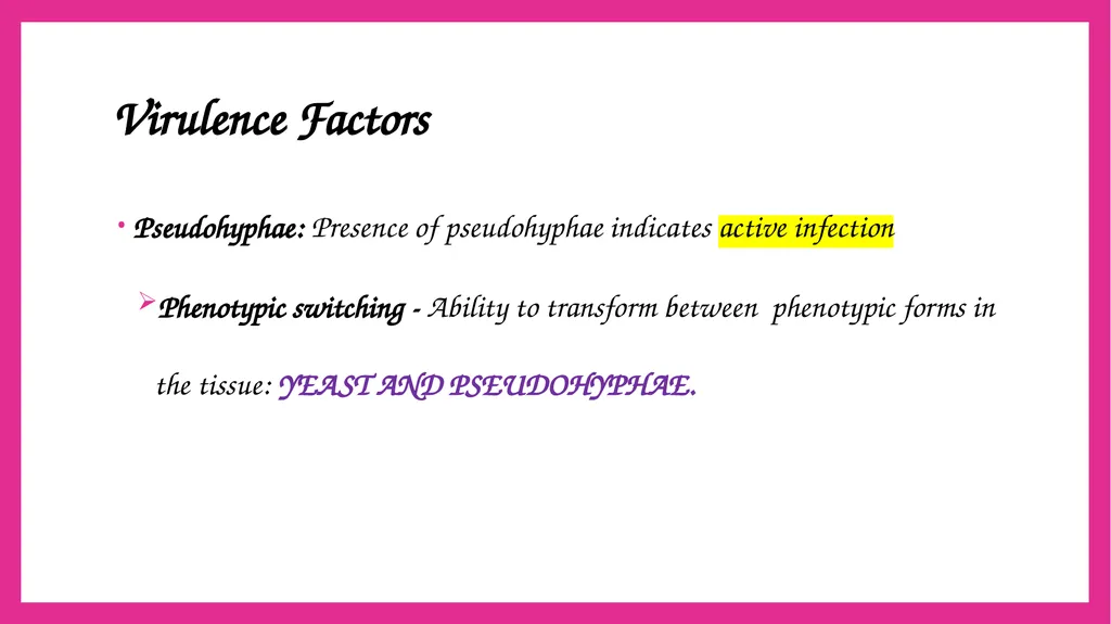 SYSTEMIC CANDIDIASIS Dr. Priyanka Chaturvedi - slide 10 of 28