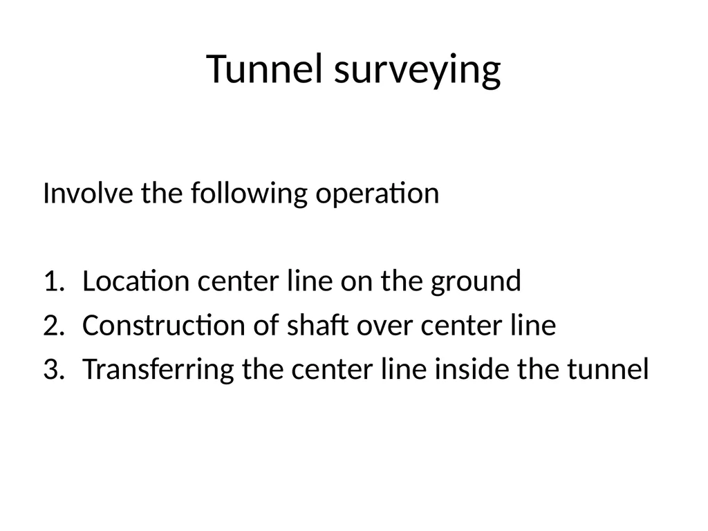 Tunnel engineering Visit for more Learning - slide 7 of 10