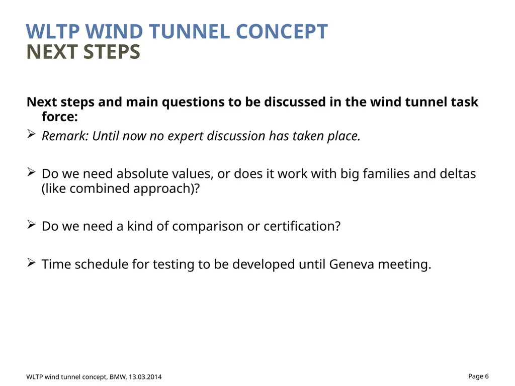 WLTP wind tunnel concept BMW, 21.03.2014 - slide 6 of 6