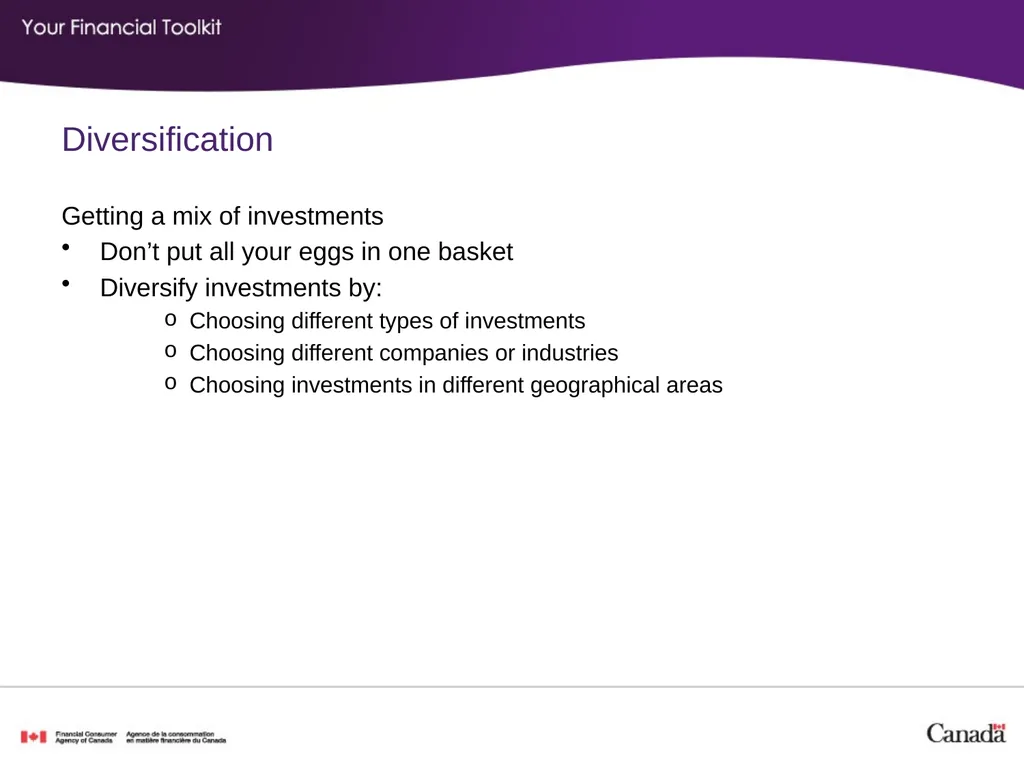 Investing Agenda Start time: _____ Break time: - slide 19 of 42