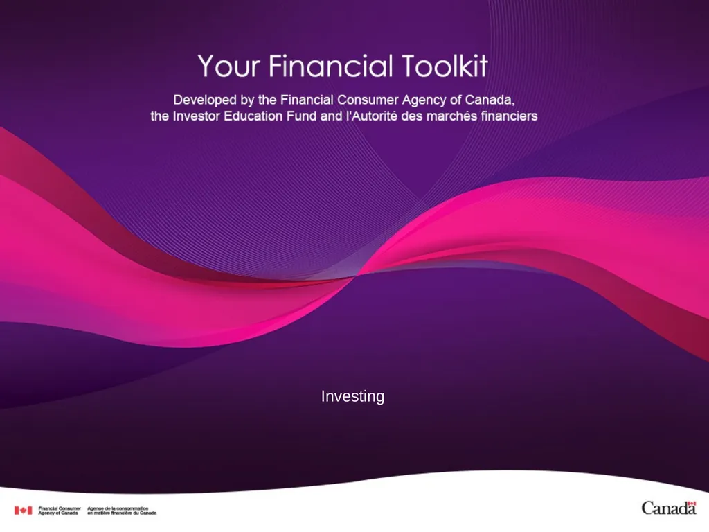 Investing Agenda Start time: _____ Break time: - slide 1 of 42