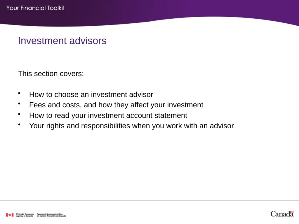 Investing Agenda Start time: _____ Break time: - slide 27 of 42