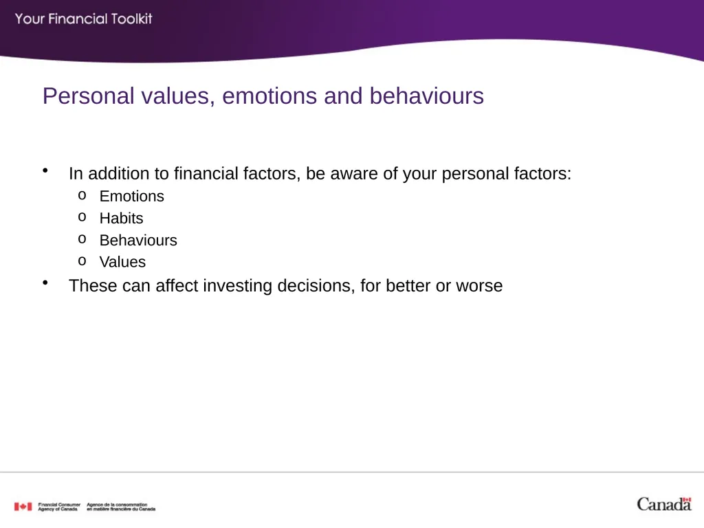 Investing Agenda Start time: _____ Break time: - slide 11 of 42