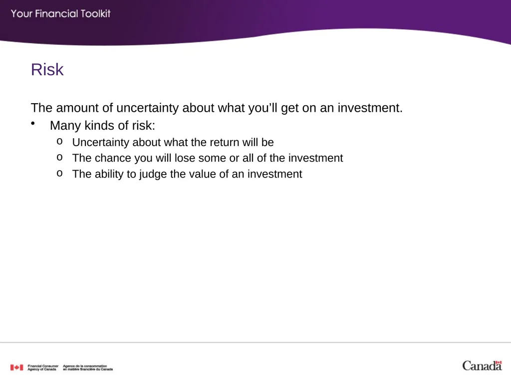 Investing Agenda Start time: _____ Break time: - slide 16 of 42