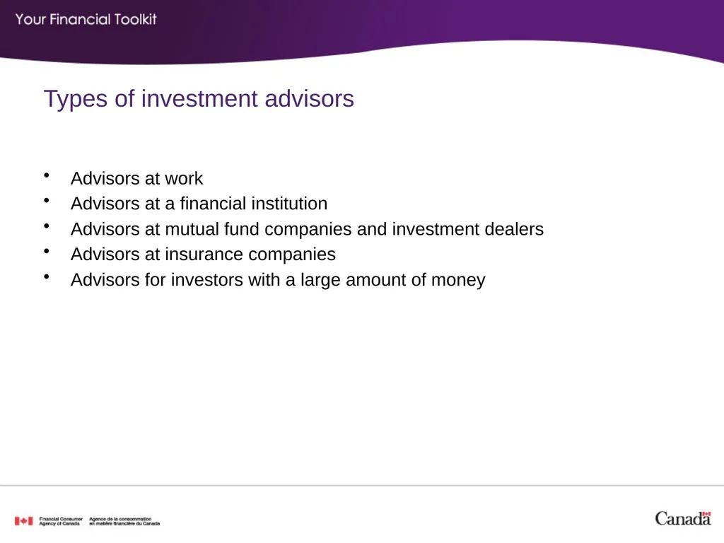 Investing Agenda Start time: _____ Break time: - slide 28 of 42