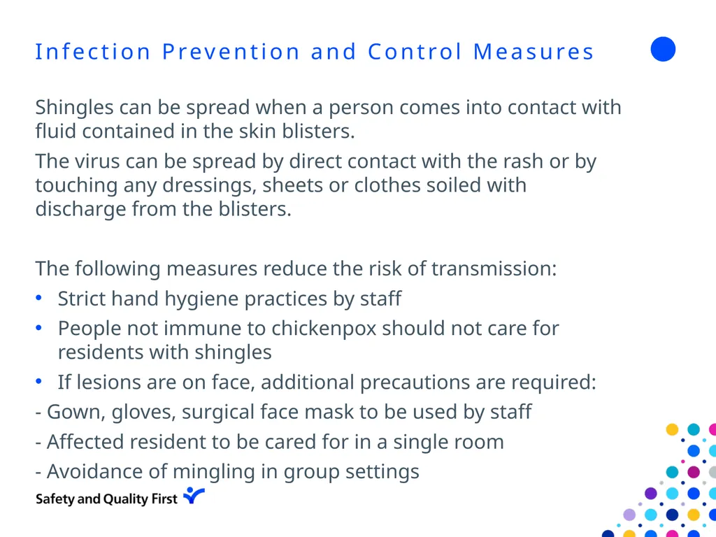 Shingles June 2022 Clair Stokes Infection - slide 23 of 24