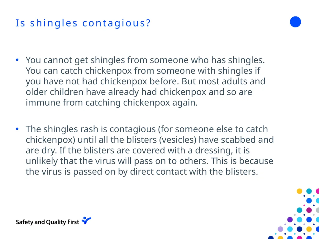 Shingles June 2022 Clair Stokes Infection - slide 6 of 24