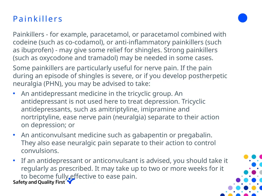Shingles June 2022 Clair Stokes Infection - slide 15 of 24