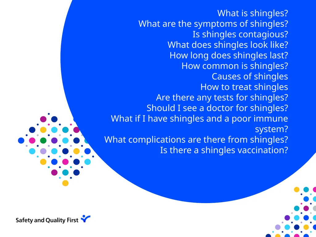 Shingles June 2022 Clair Stokes Infection - slide 2 of 24
