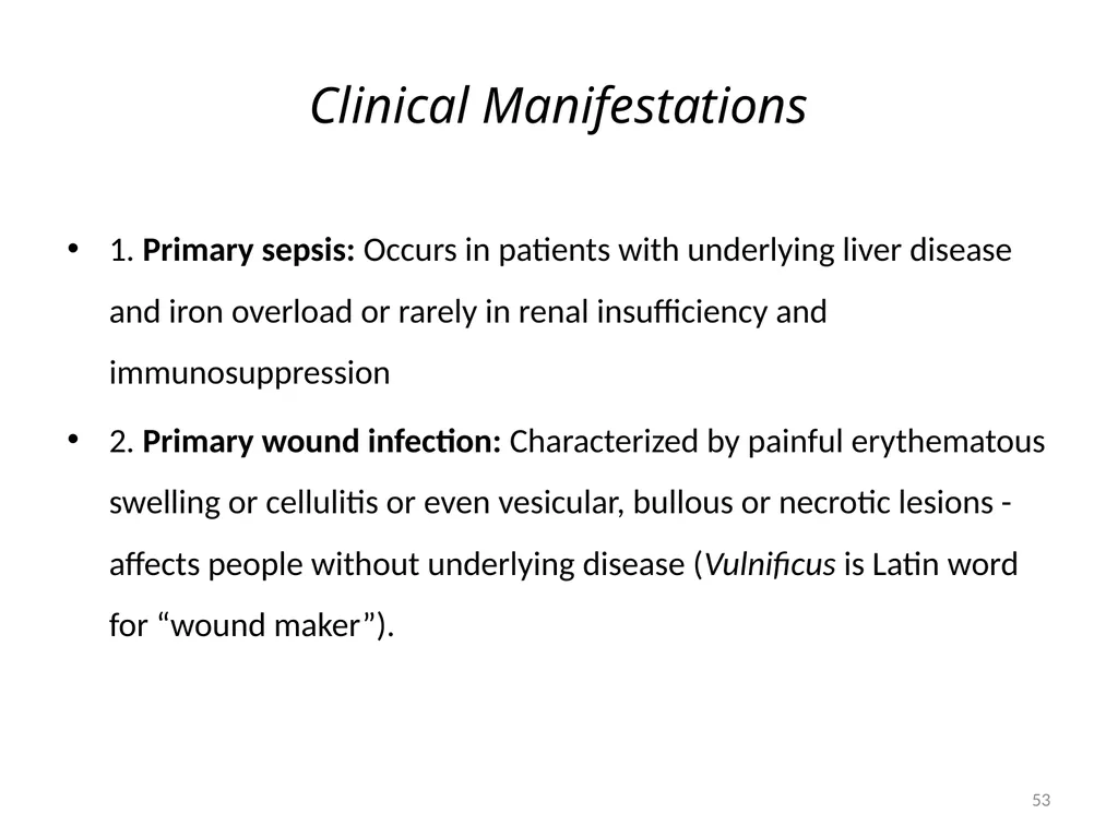 Cholera, Halophilic Vibrio and Aeromonas - slide 53 of 61