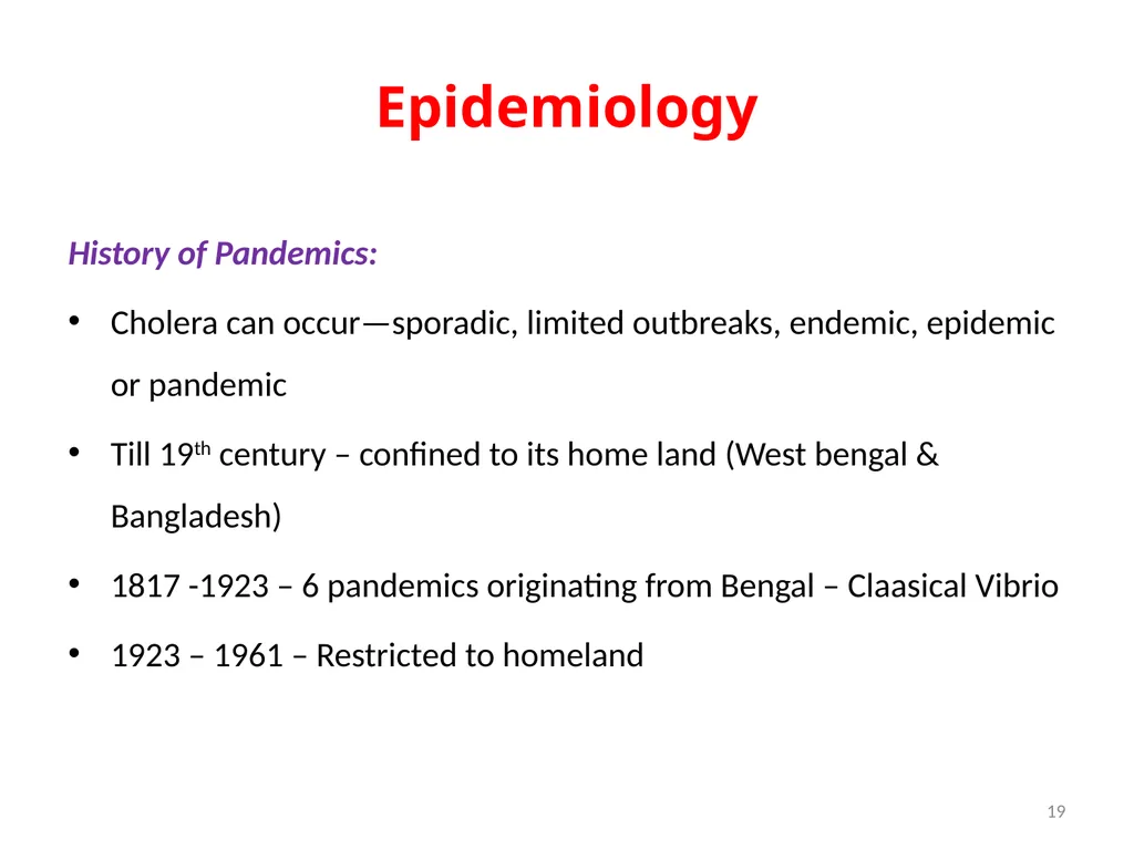 Cholera, Halophilic Vibrio and Aeromonas - slide 19 of 61