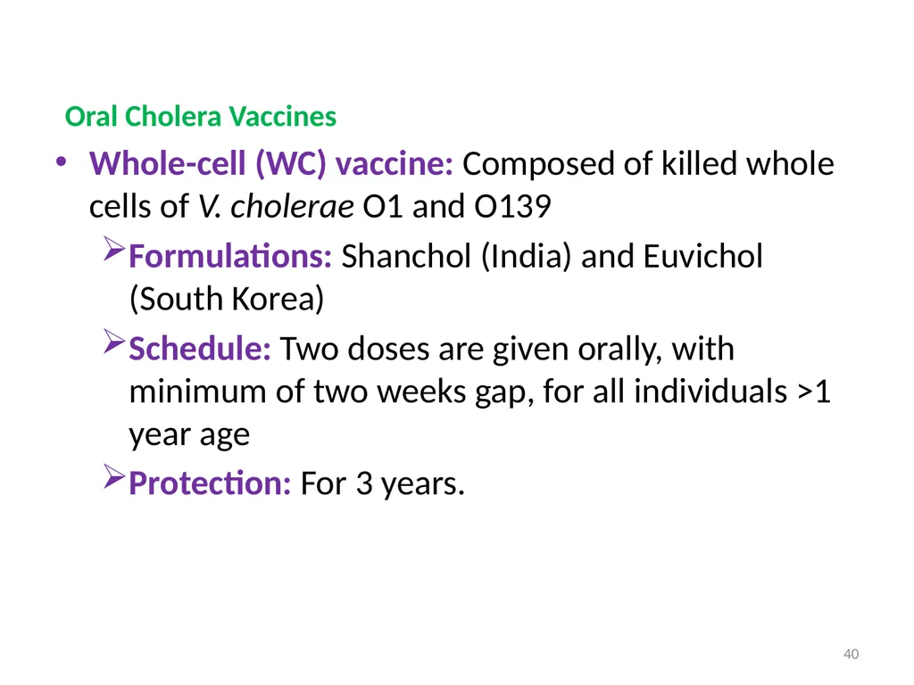 Cholera, Halophilic Vibrio and Aeromonas - slide 40 of 61