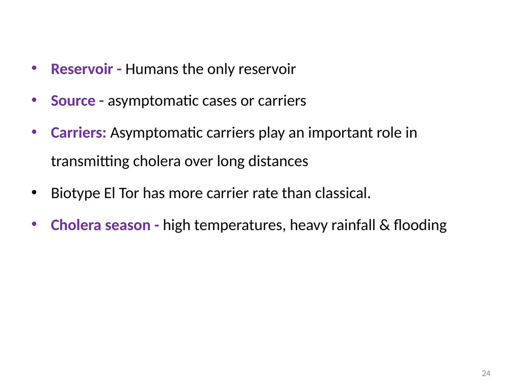Cholera, Halophilic Vibrio and Aeromonas - slide 24 of 61