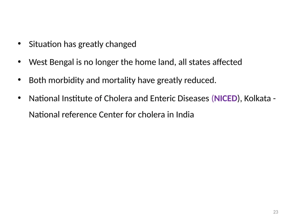 Cholera, Halophilic Vibrio and Aeromonas - slide 23 of 61