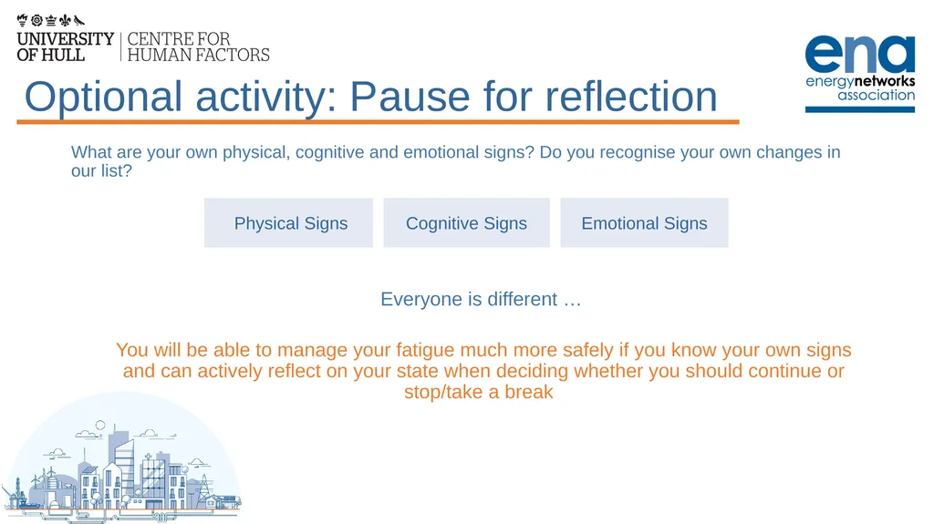 Introduction to Work-Related Fatigue Unit 3: The - slide 25 of 29