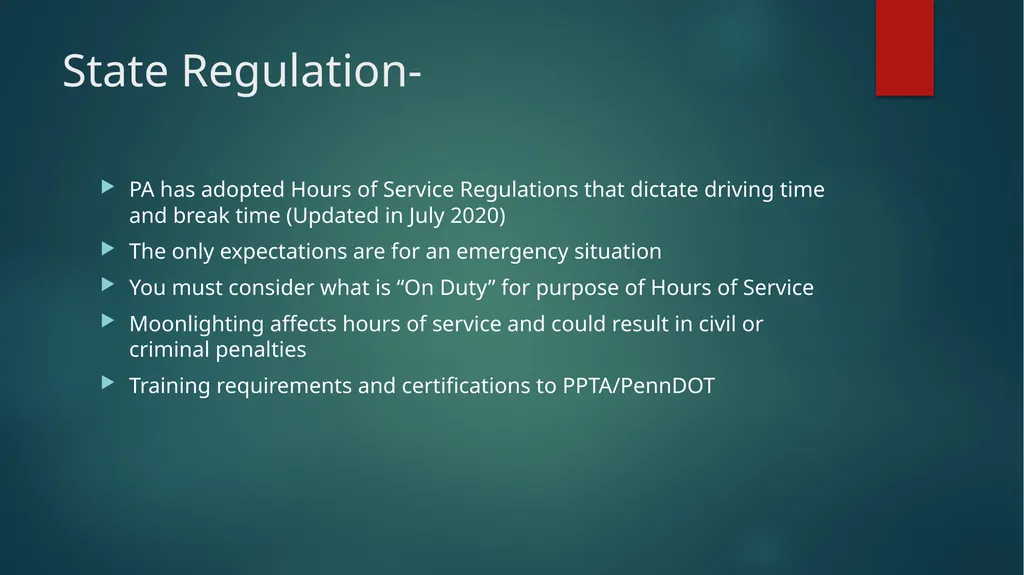 Fatigue Awareness FOCUS ON SAFETY Why Fatigue - slide 10 of 20
