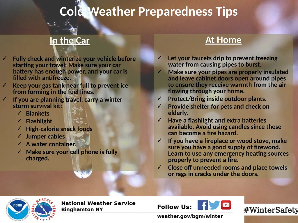 Cold Impacts & Preparedness Potential Impacts - slide 4 of 7