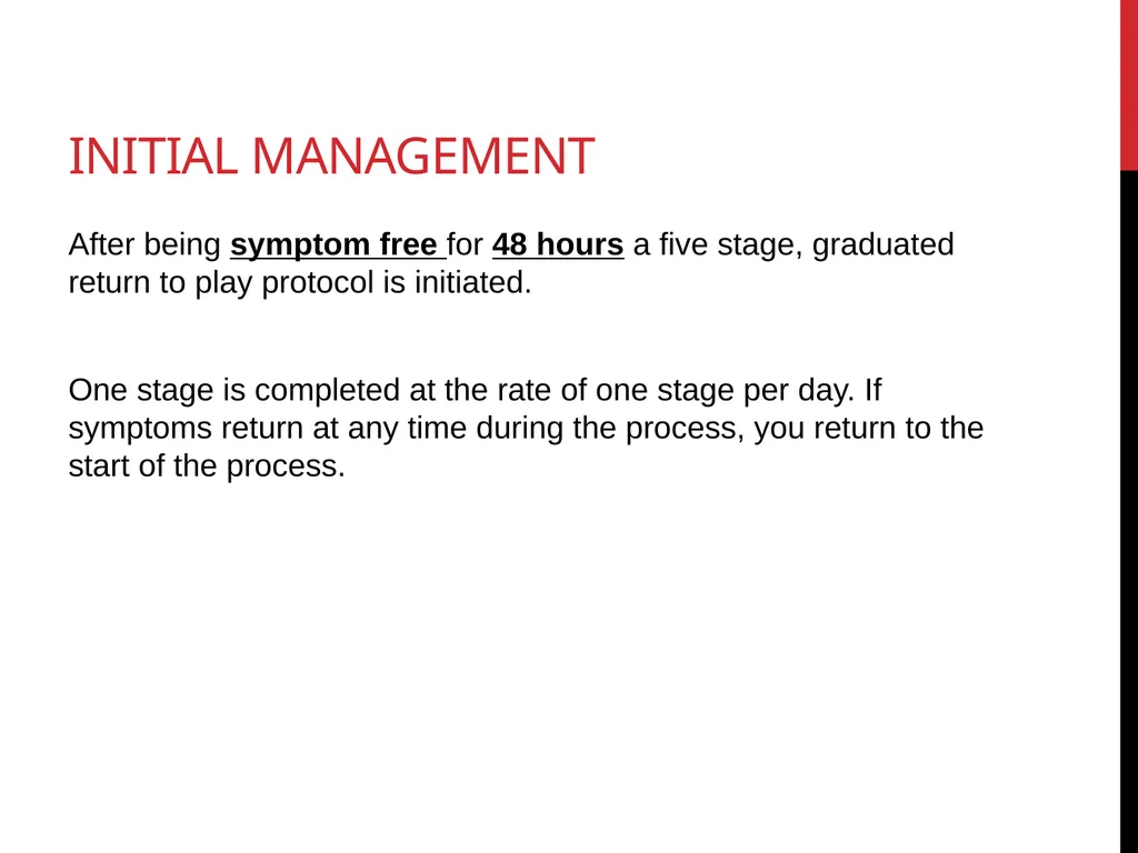 Concussion Awareness & Education University of - slide 13 of 27