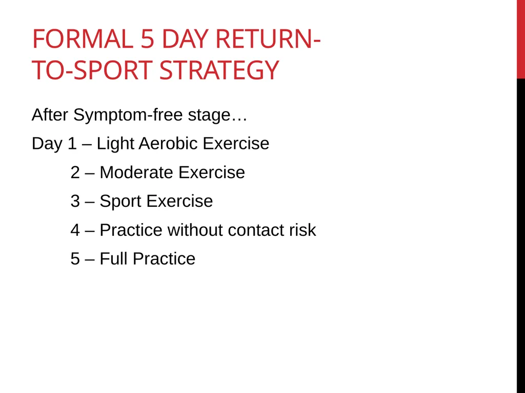Concussion Awareness & Education University of - slide 16 of 27