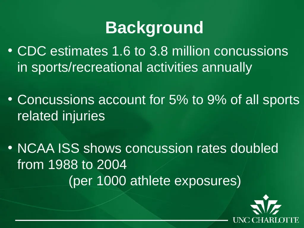 Concussions: From the Field to the Classroom - slide 10 of 18