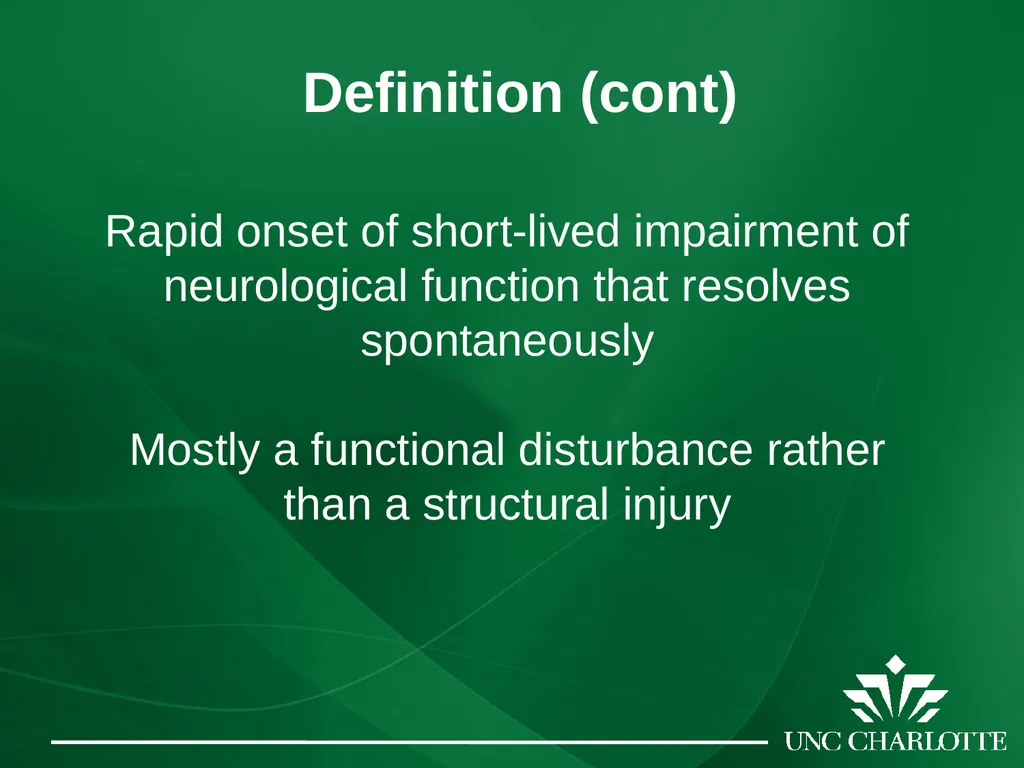 Concussions: From the Field to the Classroom - slide 7 of 18