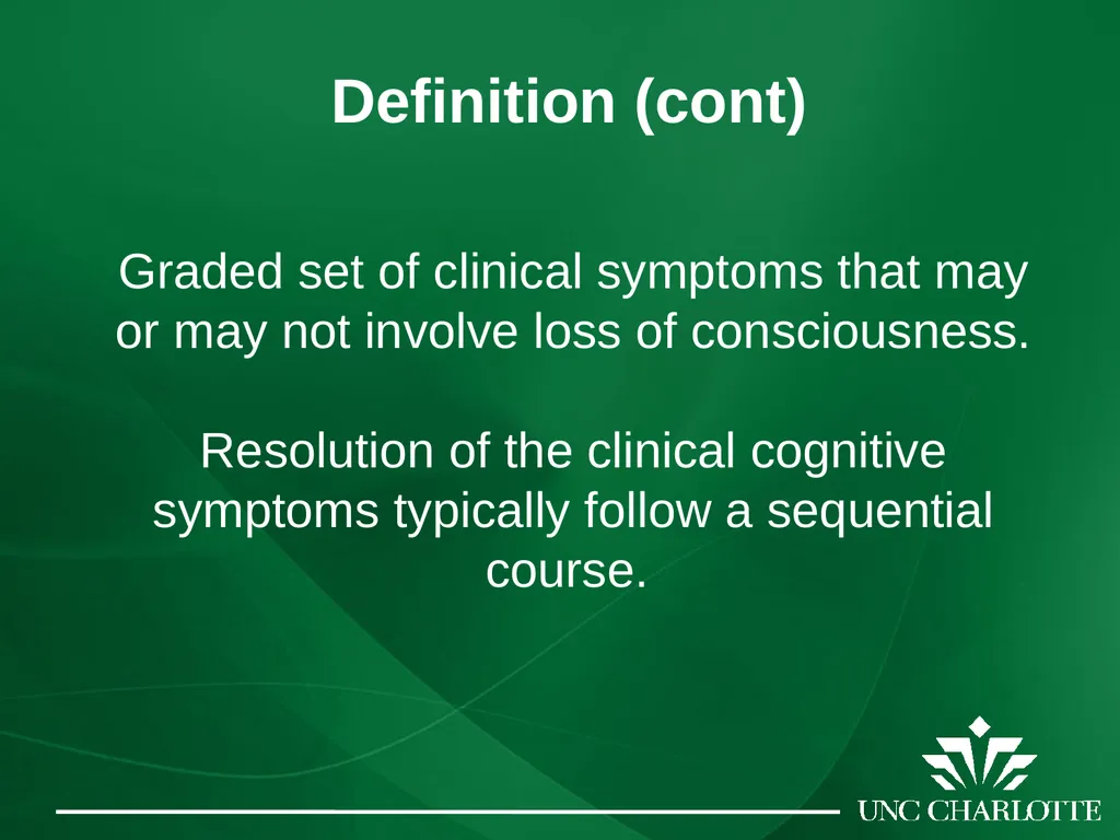 Concussions: From the Field to the Classroom - slide 8 of 18
