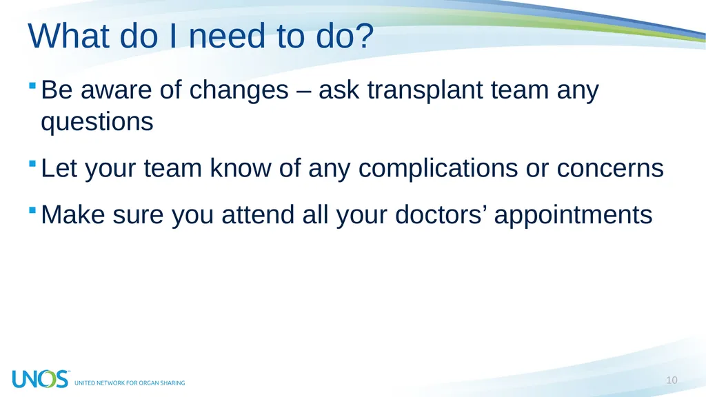 What Patients Should Know About the New Adult - slide 10 of 17