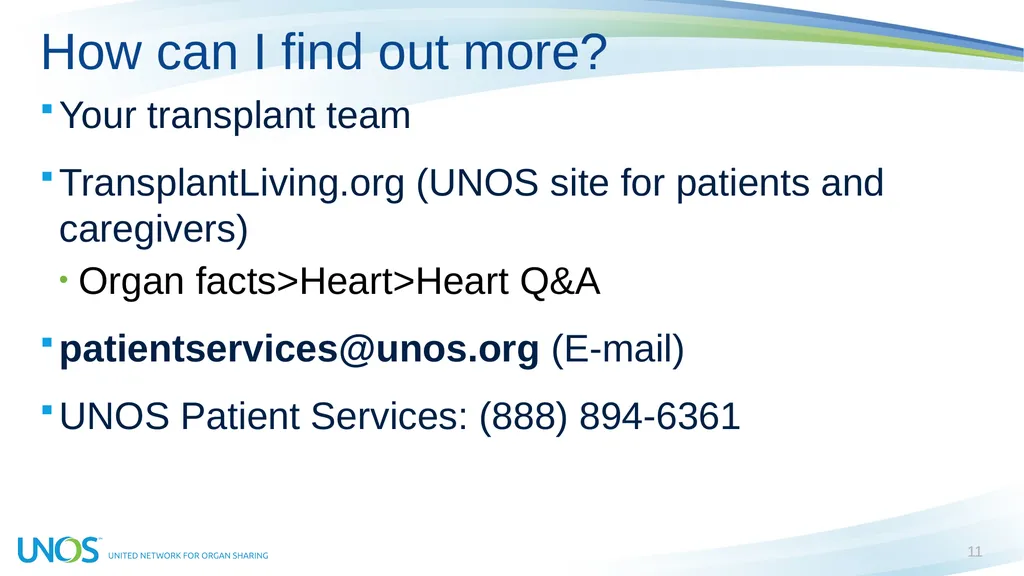 What Patients Should Know About the New Adult - slide 11 of 17