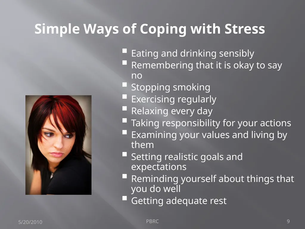 Stress and your heart Beth Kalicki Heli J. Roy, - slide 9 of 14