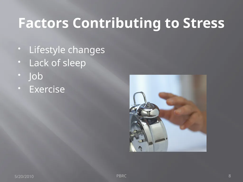 Stress and your heart Beth Kalicki Heli J. Roy, - slide 8 of 14