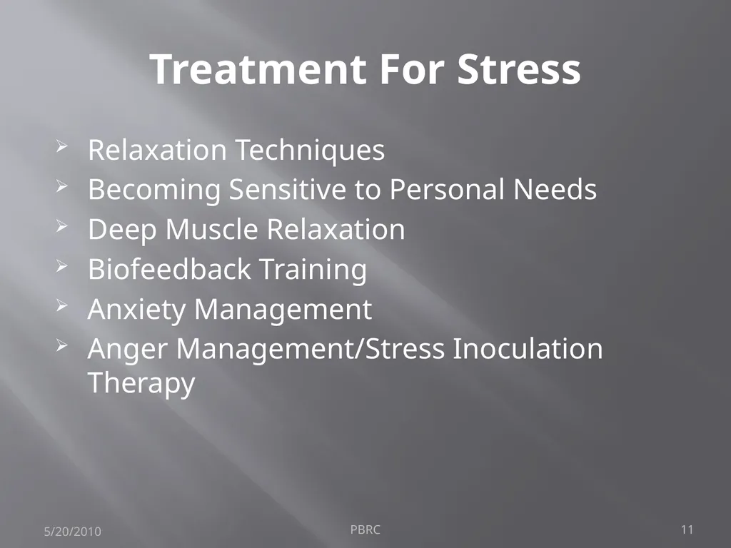 Stress and your heart Beth Kalicki Heli J. Roy, - slide 11 of 14