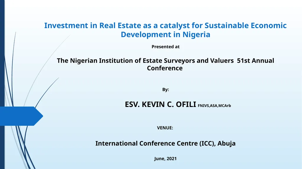 Investment in Real Estate as a catalyst for