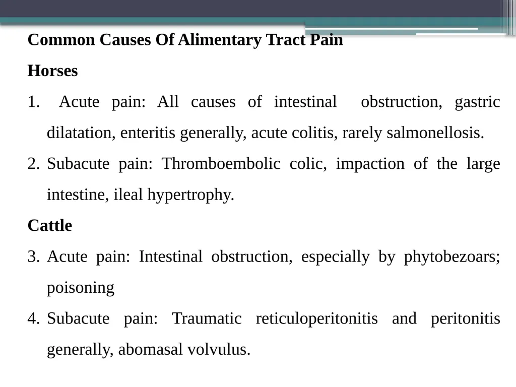 Constipation, Scant Feces, Alimentary Tract - slide 10 of 12