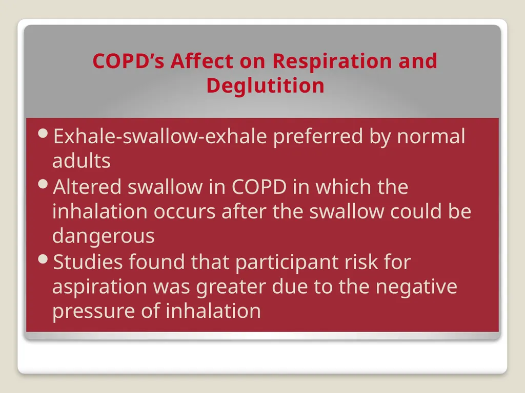 Chronic Obstructive Pulmonary Disease And Its - slide 6 of 19