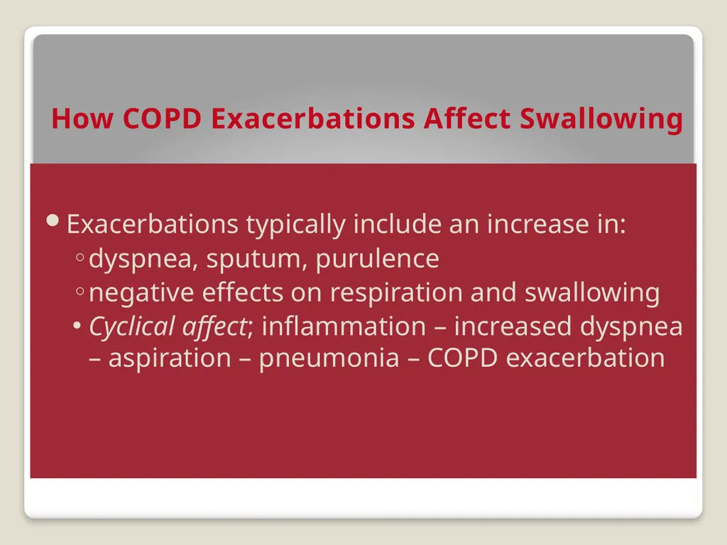 Chronic Obstructive Pulmonary Disease And Its - slide 10 of 19