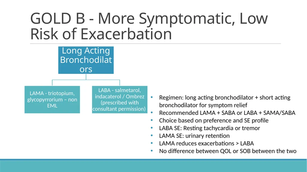 COPD (Chronic Obstructive Pulmonary Disease) - slide 18 of 33