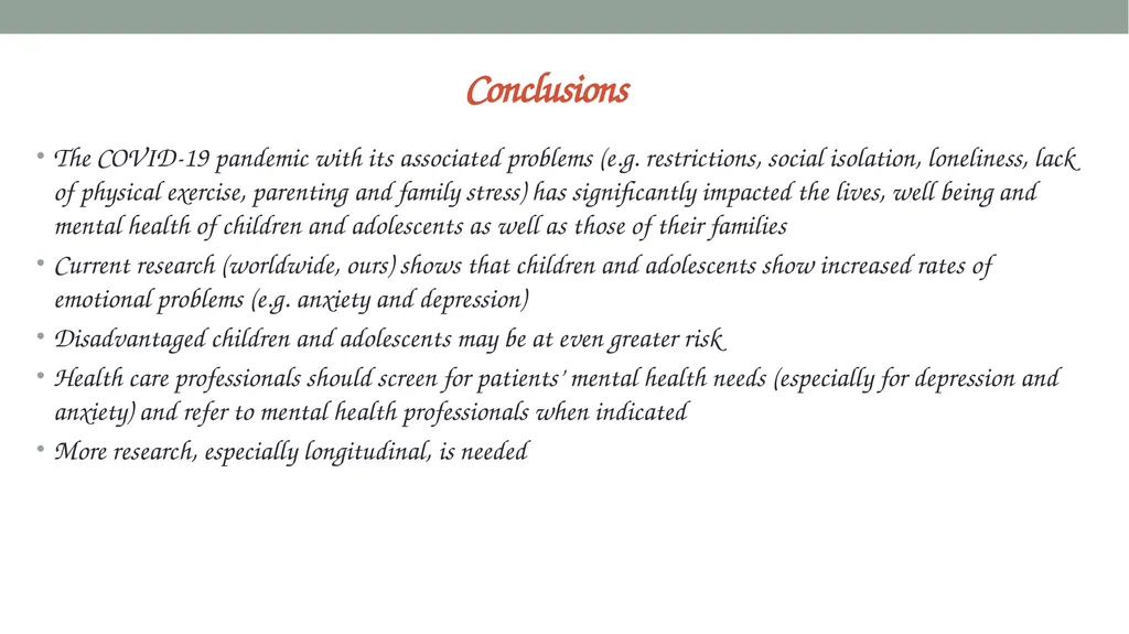 COVID-19 PANDEMIC AND IMPACT ON - slide 18 of 18
