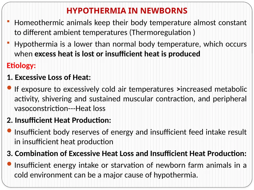 Neonatal Diseases Perinatal ----The morbidity or - slide 18 of 33