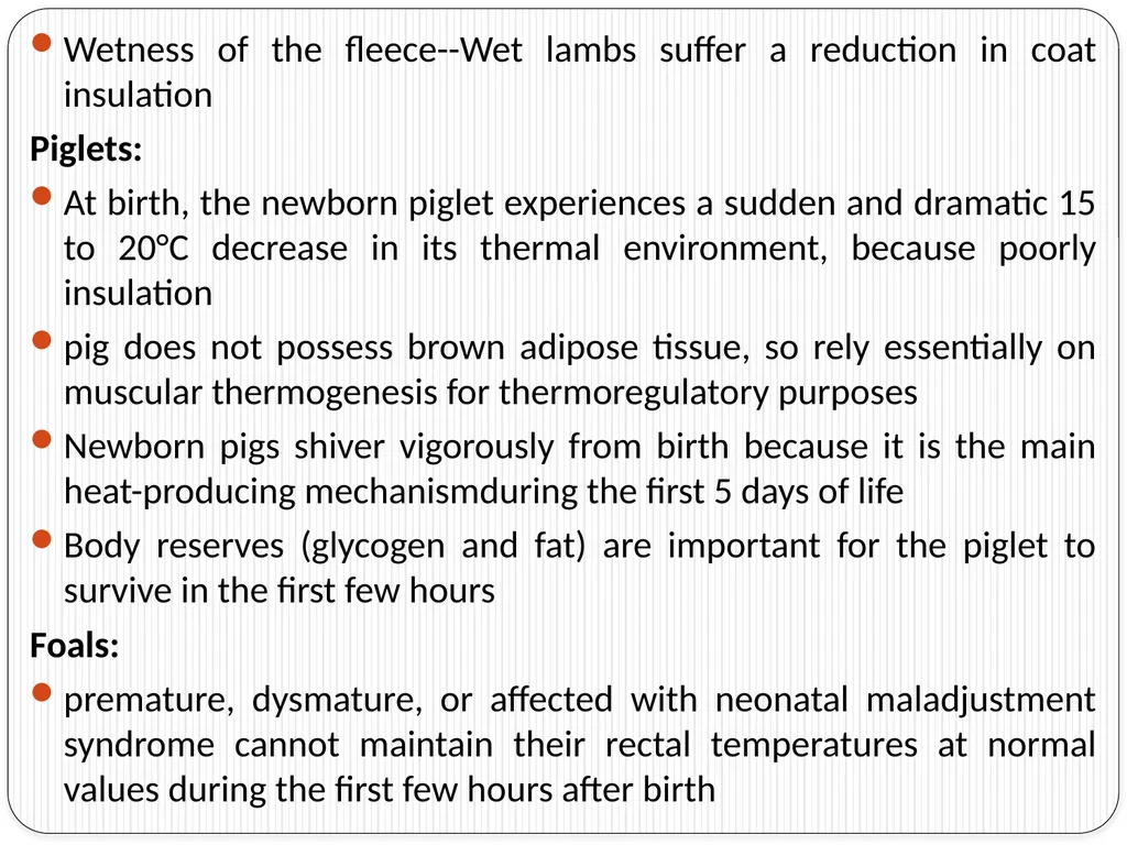 Neonatal Diseases Perinatal ----The morbidity or - slide 21 of 33