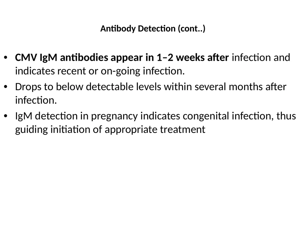CYTOMEGALOVIRUS Largest virus in herpes viridae - slide 15 of 22