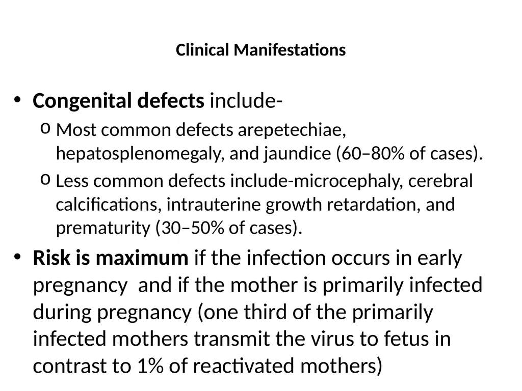 CYTOMEGALOVIRUS Largest virus in herpes viridae - slide 5 of 22