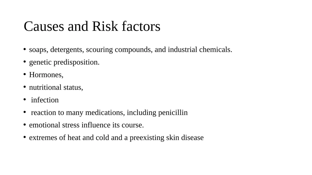 Skin disorder Dermatitis Assistant lecturers Sadiq - slide 12 of 17
