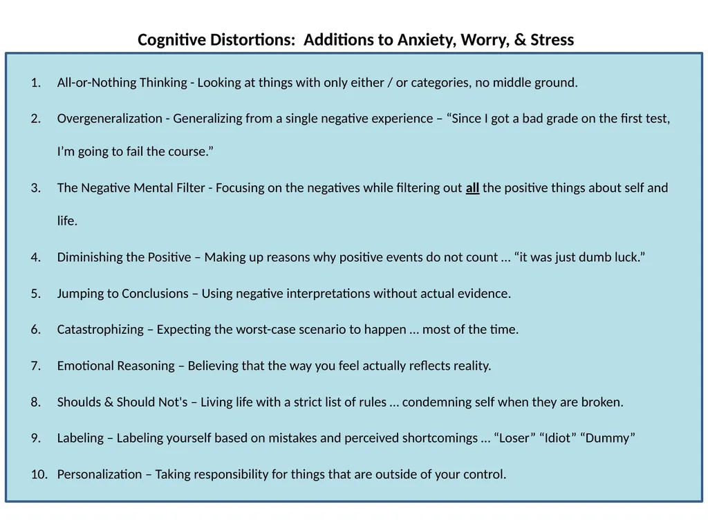 Anxiety, Depression, & Stress or Do you have the - slide 6 of 21