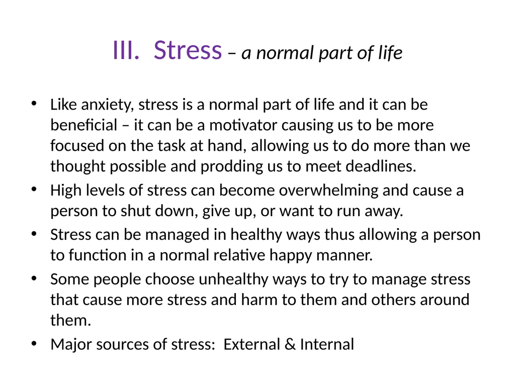 Anxiety, Depression, & Stress or Do you have the - slide 14 of 21