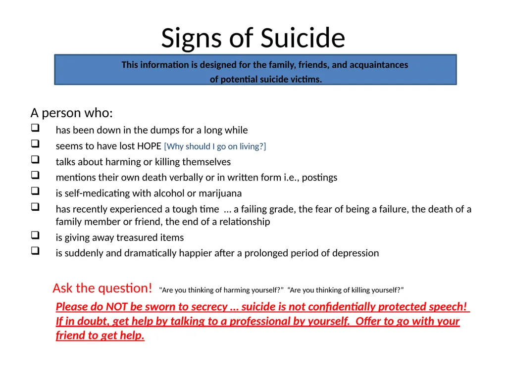 Anxiety, Depression, & Stress or Do you have the - slide 13 of 21