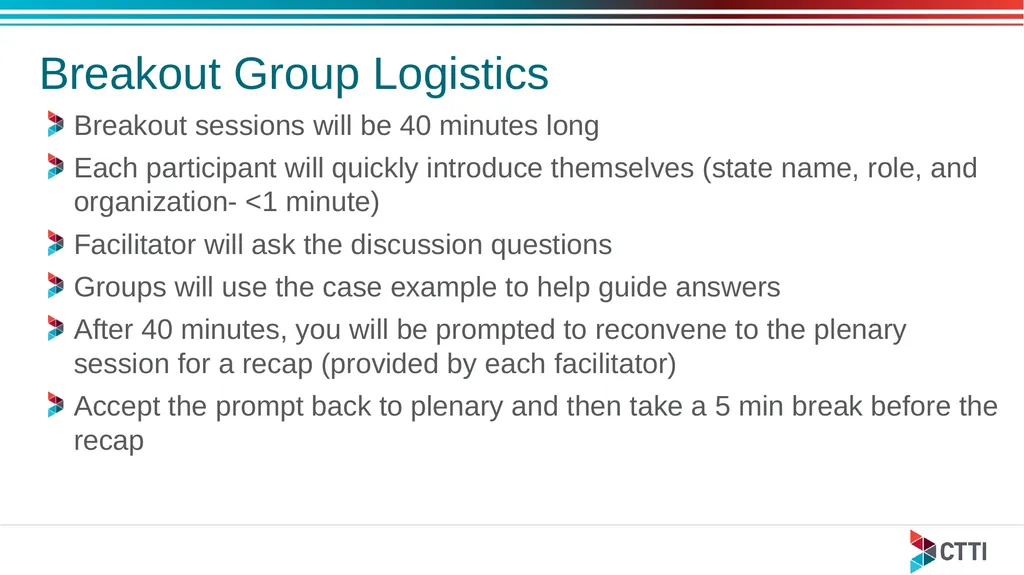 Breakout Group Instructions: Day 2 July 28, 2021 - slide 3 of 6