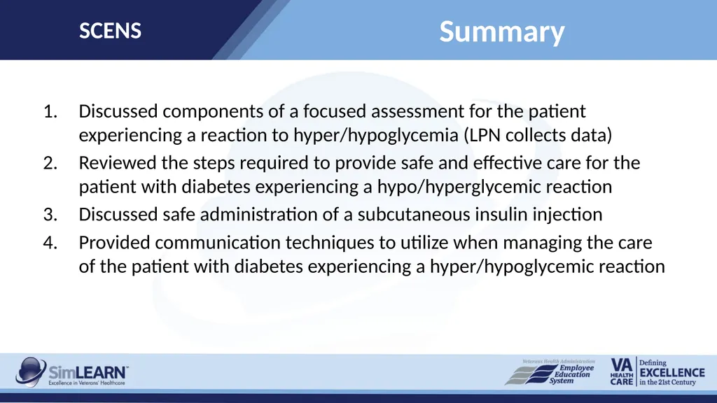 Simulations for Clinical Excellence in Nursing - slide 15 of 17