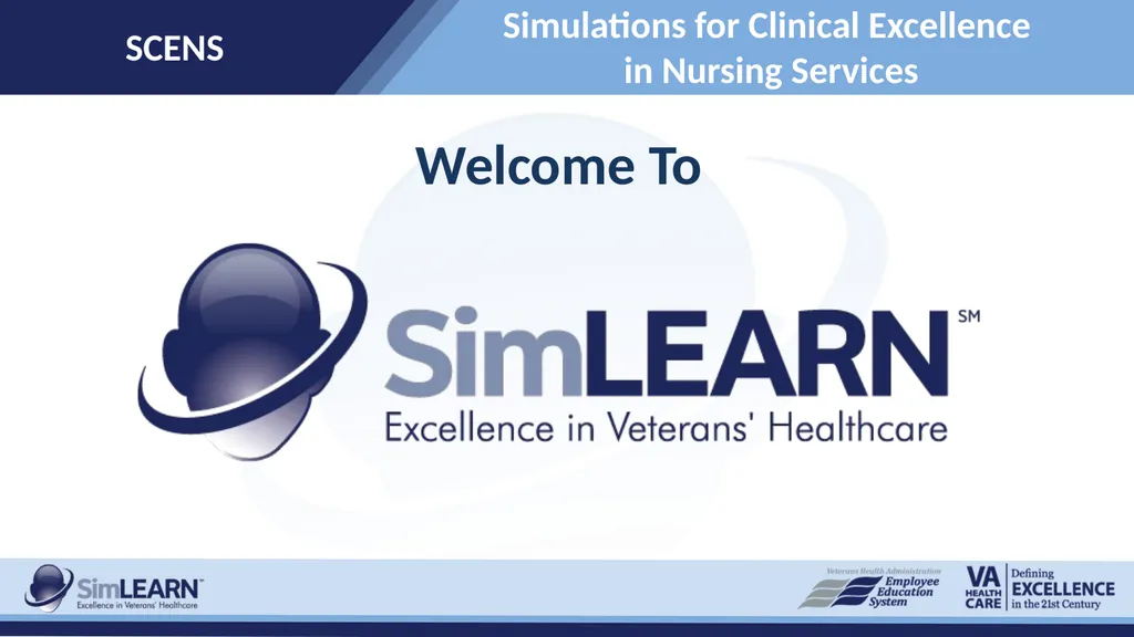 Simulations for Clinical Excellence in Nursing - slide 1 of 17