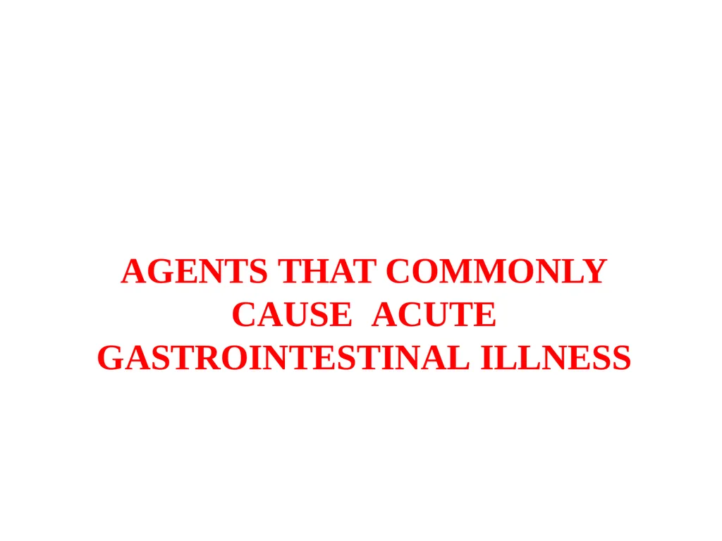 ACUTE DIARRHOEA By Dr. Ajay Kumar Agarwal - slide 19 of 79