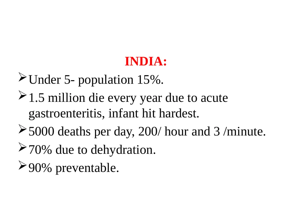 ACUTE DIARRHOEA By Dr. Ajay Kumar Agarwal - slide 10 of 79